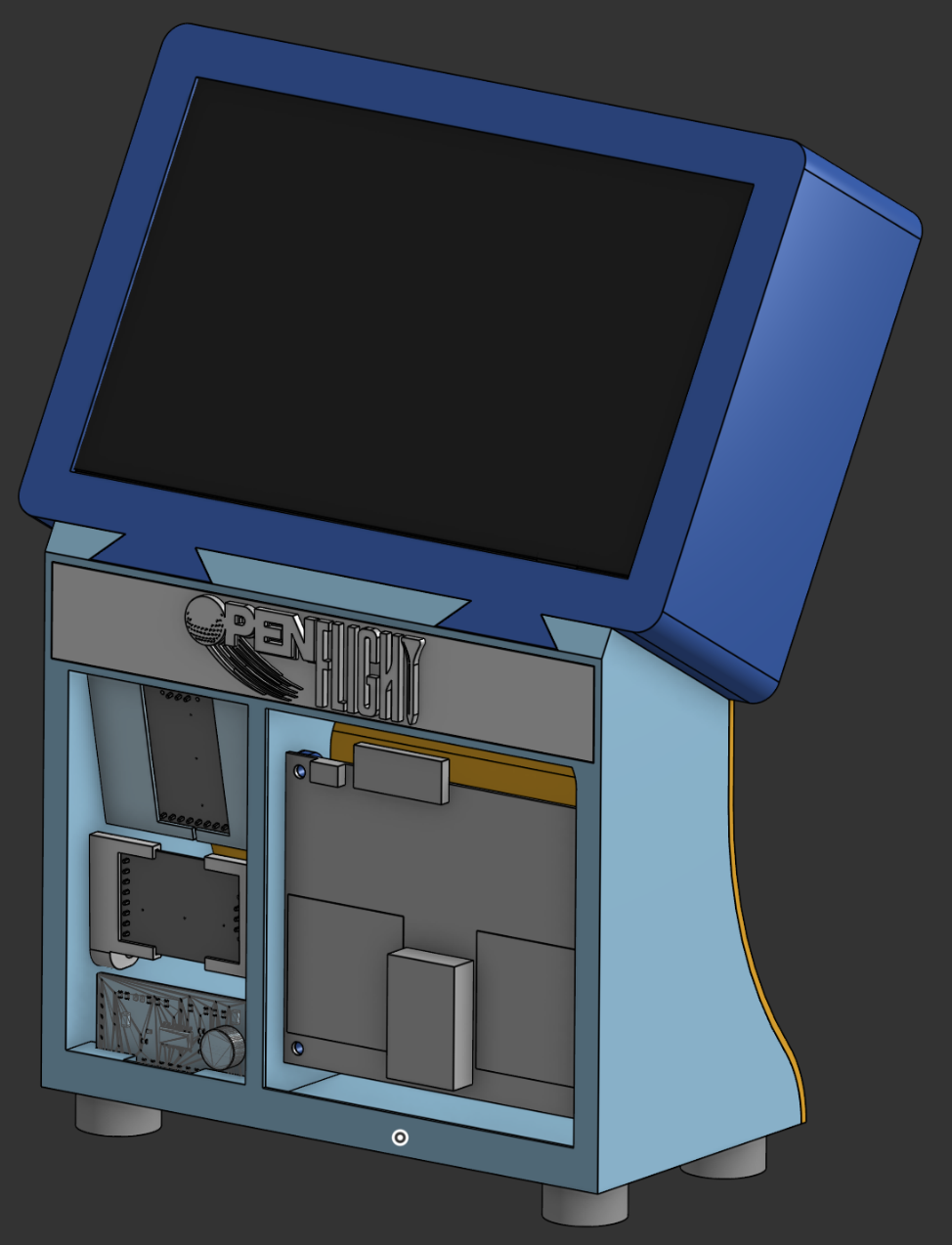 The assembled IARC v3 case